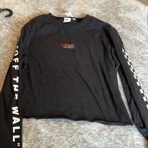 Vans brand from Pacsun, Size Large, long sleeve crop top